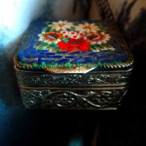 Vintage pill container